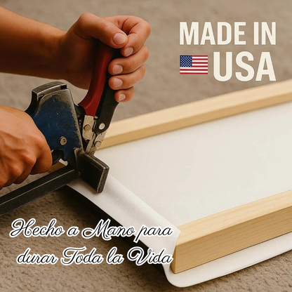 Refugio en Él – Cuadro de Protección y Confianza en Dios