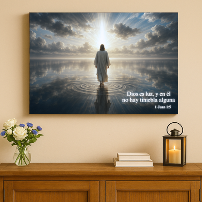 Cuadro de Fe – Jesús Caminando sobre las Aguas - Jesus es Luz